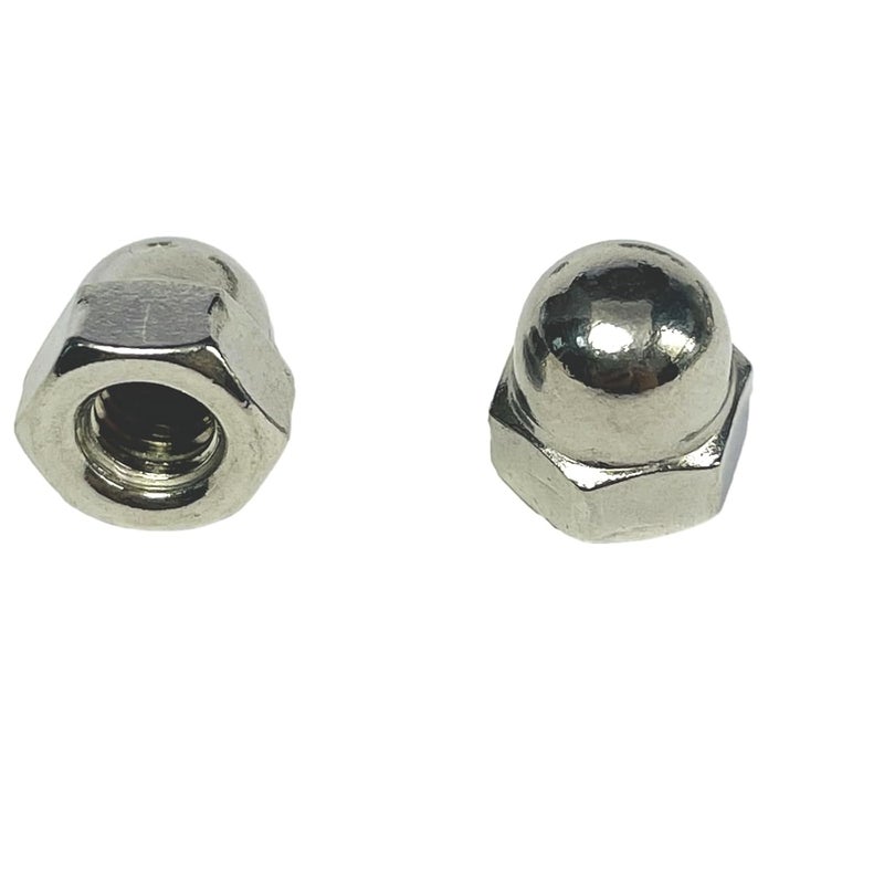 ZDingTech 50pcs 1/4-20 Acorn Cap Nuts,1/4-20 Cap Nuts,Acorn Hex Dome Head Dome nut,304 Stainless Steel,hardware18-8,Bright Finish with Open End Wrench - Image 4